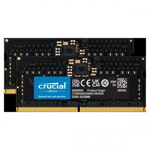 Crucial DDR5 16GB 5600 SODIMM Laptop Memory Dealer Price in chennai, Tamilnadu, Coimbatore, Kanchipuram, Sriperumbudur, Tiruvallur, Tiruppur