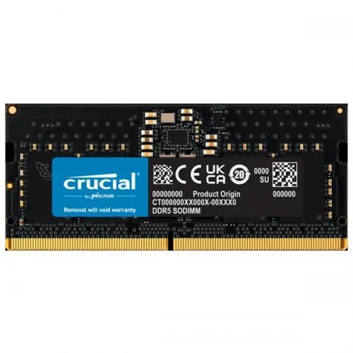 Crucial DDR5 32GB 5200 SODIMM Laptop Memory Dealer Price in chennai, Tamilnadu, Coimbatore, Kanchipuram, Sriperumbudur, Tiruvallur, Tiruppur