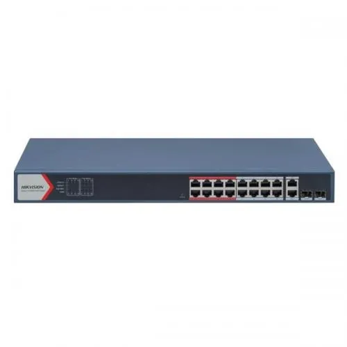 Hikvision DS 3E1318P EI 16 Port 9GBPS Fast Ethernet Smart POE Switch Dealer Price in chennai, Tamilnadu, Coimbatore, Kanchipuram, Sriperumbudur, Tiruvallur, Tiruppur