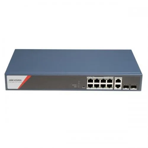 Hikvision DS 3E1512HP SI 8P2T2F 8 Port 24GBPS Gigabit Smart POE Switch Dealer Price in chennai, Tamilnadu, Coimbatore, Kanchipuram, Sriperumbudur, Tiruvallur, Tiruppur