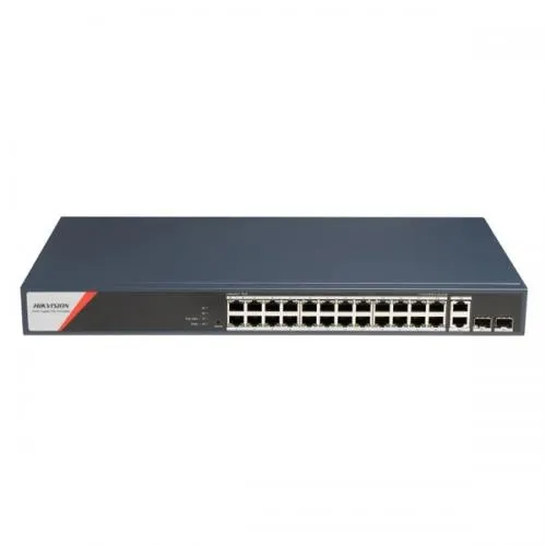 Hikvision DS 3E1528HP SI 24P2T2F 24 Port 56GBPS Gigabit Smart POE Switch Dealer Price in chennai, Tamilnadu, Coimbatore, Kanchipuram, Sriperumbudur, Tiruvallur, Tiruppur