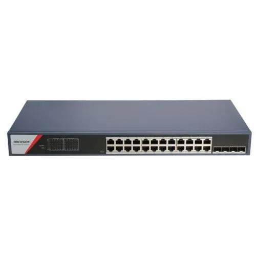 Hikvision DS 3E1528P SI 24P4F 24 Port 56GBPS Gigabit Smart POE Switch Dealer Price in chennai, Tamilnadu, Coimbatore, Kanchipuram, Sriperumbudur, Tiruvallur, Tiruppur