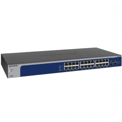 Netgear 24 Port XS724EM 10G Multi Gigabit Plus Rackmount Switch Dealer Price in chennai, Tamilnadu, Coimbatore, Kanchipuram, Sriperumbudur, Tiruvallur, Tiruppur