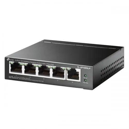 Tp link TL SF1005LP 5 Port Desktop Switch with 4 Port PoE Dealer Price in chennai, Tamilnadu, Coimbatore, Kanchipuram, Sriperumbudur, Tiruvallur, Tiruppur